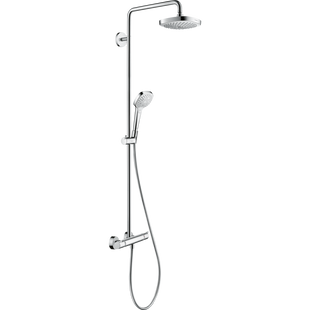 Душевой набор Hansgrohe Raindance Select E 150 3Jet 90 см, White/Chrome (27857400) 27857400 фото