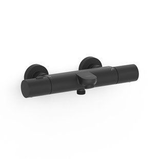 Termostat de baie Tres OVER-WALL 19017401NM negru 19017401NM foto