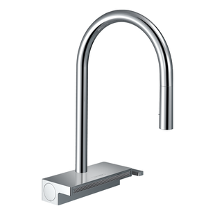 Baterie chiuvetă Hansgrohe 73837000 Aquno Select M81 cu duș extrabil 73837000 foto