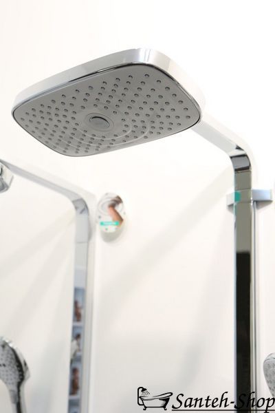 Душевая система Hansgrohe Raindance Select E Showerpipe 300 3jet, белый/хром (27127400) 27127400 фото