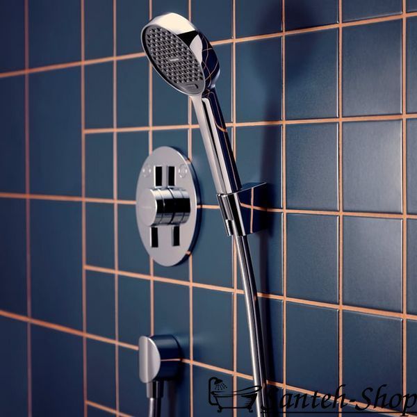 Set de duș Hansgrohe Activera Select S 2jet EcoSmart 28052000 cu suport și furtun de 1,25 m, cromat 28052000 foto
