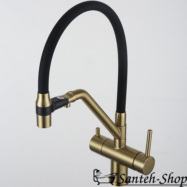 Смеситель для кухни с гибким изливом Gappo G4398-83 G4398-83 фото
