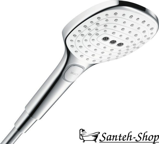 Душевая система Hansgrohe Raindance Select E Showerpipe 300 3jet, белый/хром (27127400) 27127400 фото