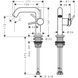 Baterie lavoar Hansgrohe Tecturis S 110 Fine CoolStart 73321140 73321140 foto 6