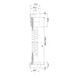 Furtun de dus IMPRESE SS f03600101SA extensibil cu impletitura dubla f03600101SA foto 2
