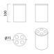 Держатель для аксессуаров RJ LUBLIN RJAC023-01SS RJAC023-01SS фото 2