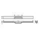 Верхняя часть слива для душа Hansgrohe RainDrain Flex для канала (пристенный) 90 см, Chrome (56052000) 56052000 фото 2