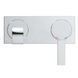 Baterie Grohe Allure pentru chiuvetă, montată pe perete, exterioară și interioară, crom (19309000/33769000) 19309000_33769000 foto 4