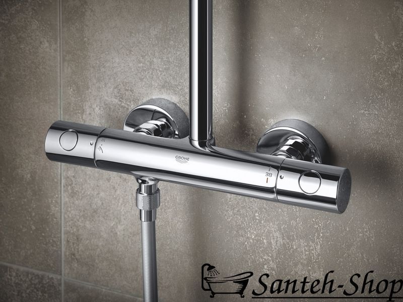 Sistem de duș GROHE 26670000Tempesta Cosmopolitan 250 cu termostat crom 26670000 foto