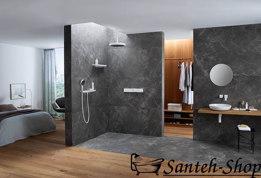 Верхний душ, Hansgrohe Rainfinity 360 1jet, Black Matt (26231670) 26231670 фото