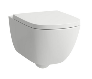 Подвесной унитаз Laufen Palomba H8208024000001+H8918020000001 54*36*28см Rimless с покрытием LCC H8208024000001+H8918020000001 фото