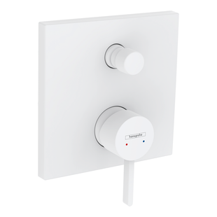 Baterie dus Hansgrohe Finoris 76415700 montaj ascuns alb mat 76415700 foto