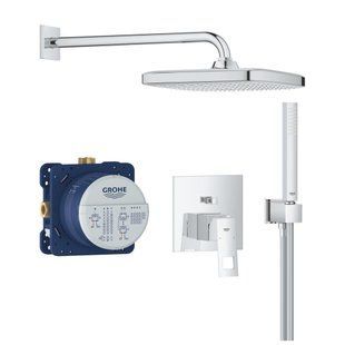 Душевая система скрытого монтажа Grohe Eurocube, хром (25289000) 25289000 фото