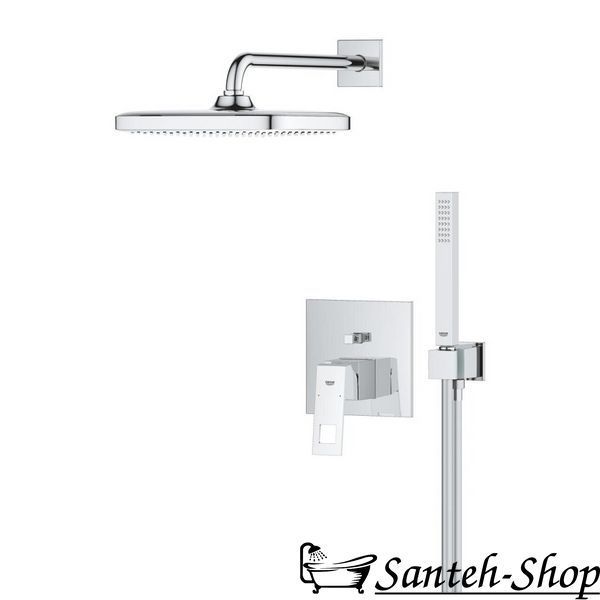 Душевая система скрытого монтажа Grohe Eurocube, хром (25289000) 25289000 фото