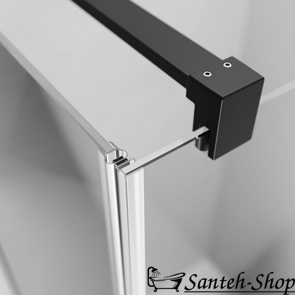Cabina de dus Radaway NES BLACK KDJ II 10032090-54-01R + 10039090-01-01 10032090-54-01R + 10039090-01-01 foto