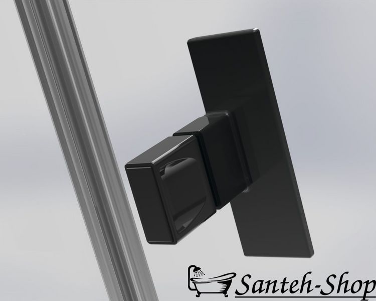 Cabina de dus Radaway NES BLACK KDJ II 10032090-54-01R + 10039090-01-01 10032090-54-01R + 10039090-01-01 foto