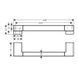 Поручень в душ Hansgrohe AddStoris, Brushed Bronze (41744140) 41744140 фото 2