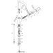 Hansgrohe 230 Metropol baterie lavoar monocomandă 74511000 321856797741 foto 3