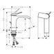 Baterie lavoar Hansgrohe Vivenis 110 75023700 75023700 foto 2