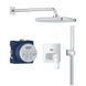 Душевая система скрытого монтажа Grohe Eurocube, хром (25289000) 25289000 фото 1