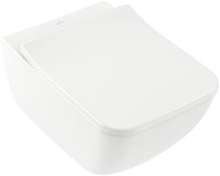 Подвесной унитаз&nbsp;Villeroy & Boch Venticello 4611RSR1 CeramicPlus&nbsp;Combi pack 4611RSR1 фото