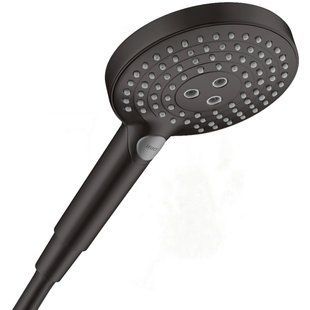 Ручной душ Hansgrohe Raindance Select S 120 3jet EcoSmart 9L, Matt Black (26531670) 26531670 фото