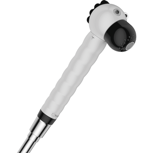 Ручной душ детский Hansgrohe Jocolino 2Jet zebra, белый/черный (28787640) 28787640 фото