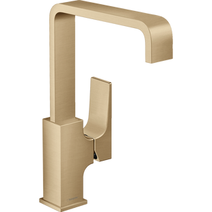 Baterie lavoar Hansgrohe Metropol 32511140 monocomandă cu m&acirc;ner cu robinet de evacuare Push-Open 32511140 foto