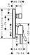 Baterie de baie expus Hansgrohe Finoris, crom (76415000) 76415000 foto 2