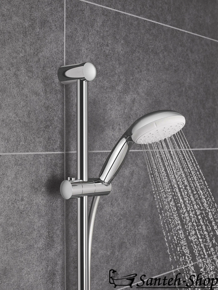 Set de duș Grohe New Tempesta 100, 2 spray-uri, crom (2759810E) 2759810E foto