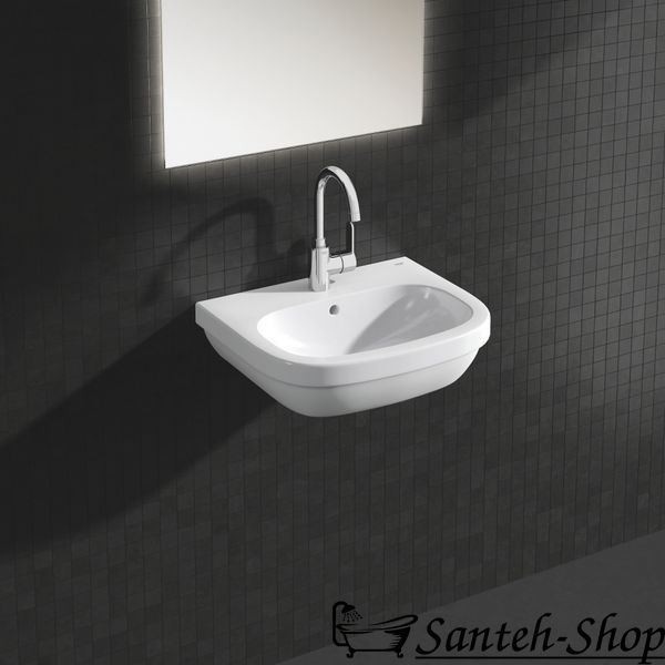 Lavoar Grohe Euro Ceramic montat pe perete 55 x 45 cm (39336000) 39336000 foto