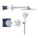 Душевая система скрытого монтажа Grohe Grohtherm SmartControl на 3 выхода с термостатом, хром (34863000) 34863000 фото 1