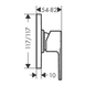 Смеситель для душа Hansgrohe Vernis Shape 71658670 черный матовый 71658670 фото 2