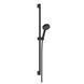 Set de duș Hansgrohe Activera S 1jet EcoSmart 28042000 cu suport de 90 cm, negru mat 28042670 foto 3