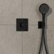 Termostat de duș Hansgrohe ShowerSelect Comfort E 15572670 negru mat 15572670 foto 3