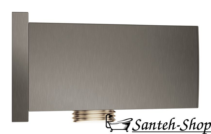Cot racord de perete Grohe Euphoria Cube 26370AL0 cu suport para 1/2 Brushed Hard Graphite 26370AL0 foto