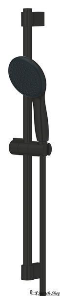 Set de duș Grohe Tempesta 110, 2 spray-uri, negru mat (261622433) 261622433 foto