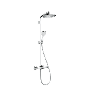 Душевая система Hansgrohe Crometta S 240 1Jet Varia Showerpipe 26781000 528540893671 фото