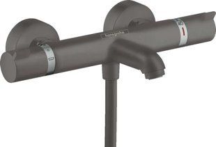 Baterie cada Hansgrohe Ecostat Comfort 13114340 cu termostat, negru mat 13114340 foto