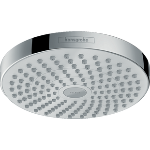 Duș suspendat Hansgrohe Croma Select E 180 2jet Showerpipe 180, alb/crom (26522400) 26522400 foto