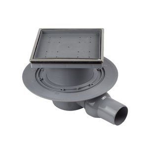 ДУШЕВОЙ ТРАП PESTAN 13000085 CERAMIC 15Х15 1 ВЫХОД, ХРОМ ГЛЯНЦЕВЫЙ 13000085 фото
