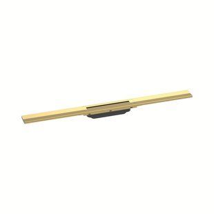 Верхняя часть слива для душа Hansgrohe RainDrain Flex для канала 80 см, Polished Gold Optic (56044990) 56044990 фото