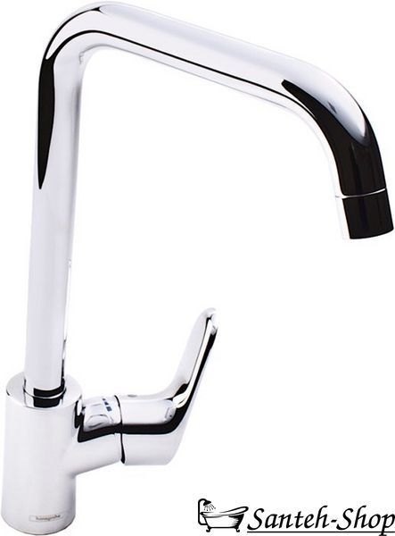 Смеситель для кухни Hansgrohe Focus 260 1 jet, черный матовый (31820670) 31820670 фото