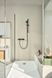 Set de duș Grohe Tempesta 110, 2 spray-uri, negru mat (261622433) 261622433 foto 5