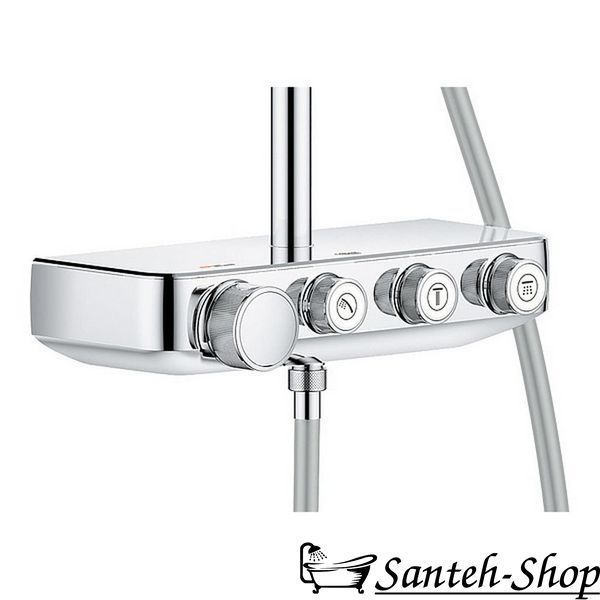 Sistem de dus cu termostat pentru montare pe perete GROHE 26508000 foto