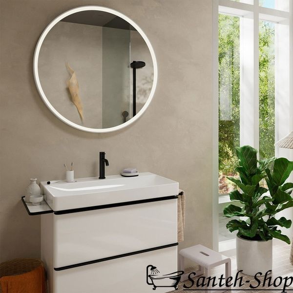 Baterie lavoar Hansgrohe Tecturis S 110 CoolStart, Negru Mat (73314670) 73314670 foto