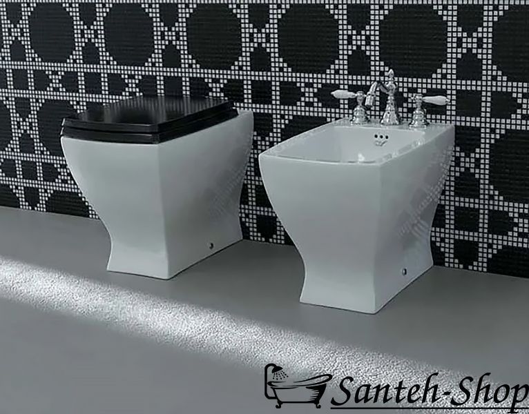 Биде напольное ArtCeram Jazz JZB002 белое JZB002 фото