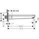 Duza de baie Hansgrohe Rebris S (72430000) 72430000 foto 2