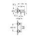 Baterie de dus GROHE BAULOOP NEW 23634001 monocomand 23634001 foto 2