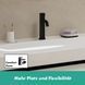 Baterie lavoar Hansgrohe Tecturis S 110 CoolStart, Negru Mat (73314670) 73314670 foto 4
